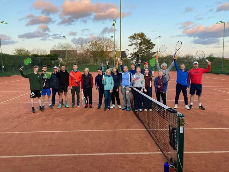 Tennis club completes sustainability project