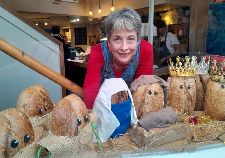 Bread of heaven: Nailsworth window display goes viral