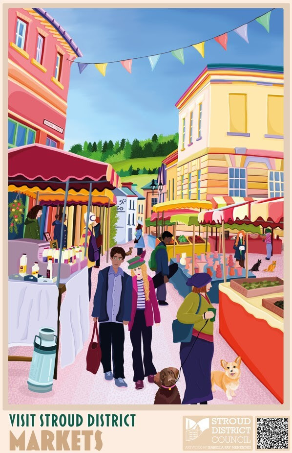 A series of posters has appeared at railway stations, inviting rail travellers to explore the Stroud district. unnamed 2025 04 15T120826.651 | Posters promote Stroud district