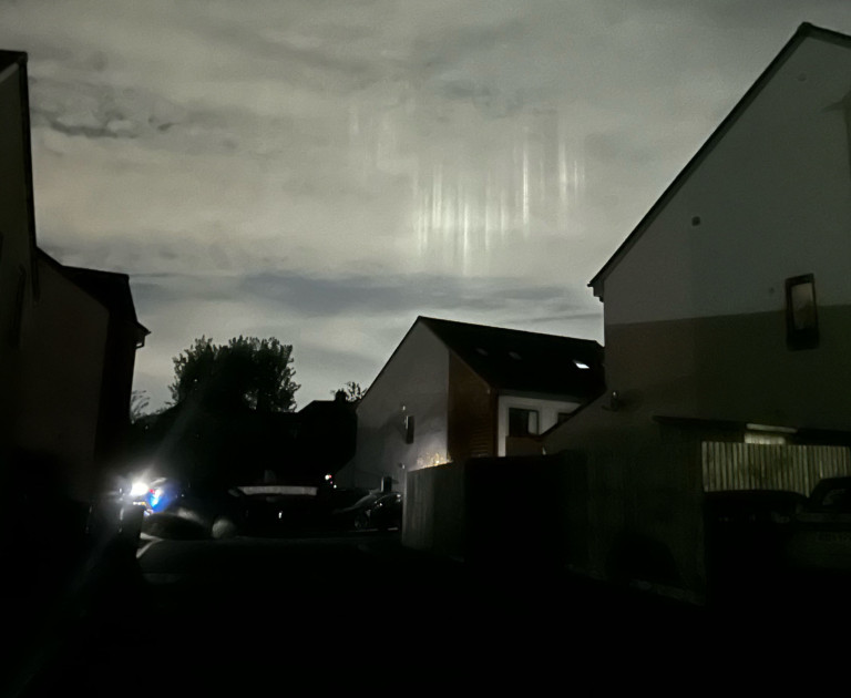 Rare phenomenon often mistaken for the Northern Lights spotted above Wotton