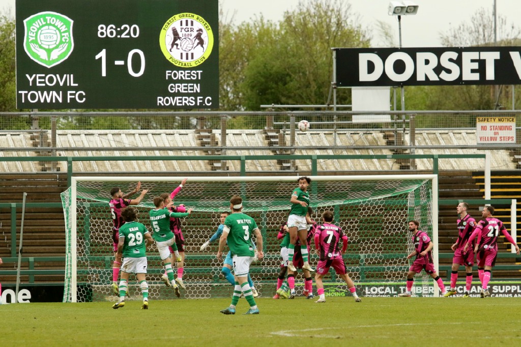 VJ8A0249 resized | Red mist: Forest Green manager Steve Cotterill sent off after dugout altercation
