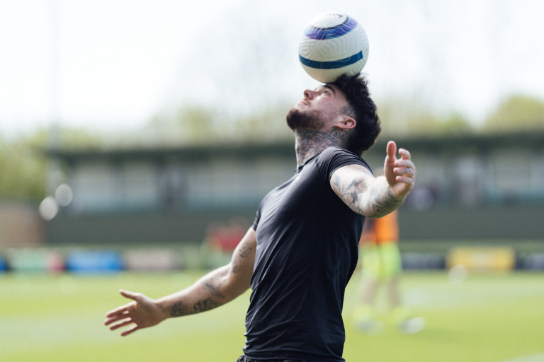 Freestyler Jay Rosa performs at Forest Green in support of mental health