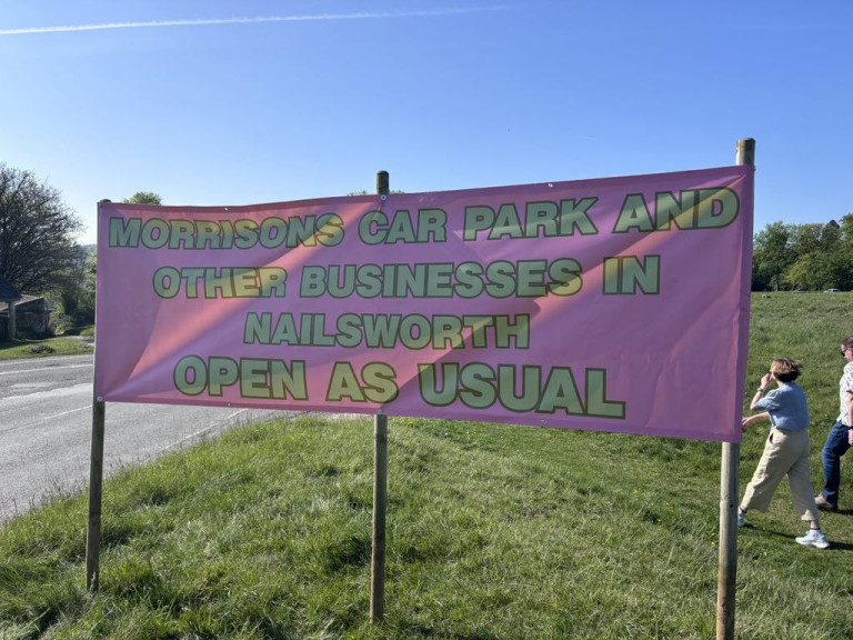 Traders ‘open for business’ despite lengthy road closure
