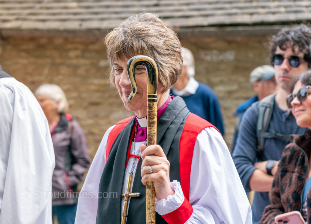 Bishop Rachel Treweek will attend a special service today, Sunday - celebrating the 150th anniversary of Stroud General Hospital. Bisley Well Dressing 2025 20 | Bishop of Gloucester to attend service to mark the 150th anniversary of Stroud Hospital