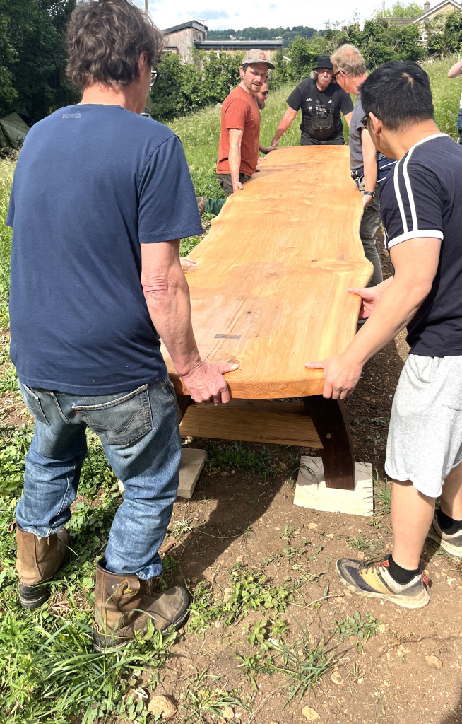 Table1 | New long table will bring Brimscombe community together