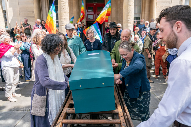 The Funeral March – a poem for John Marjoram