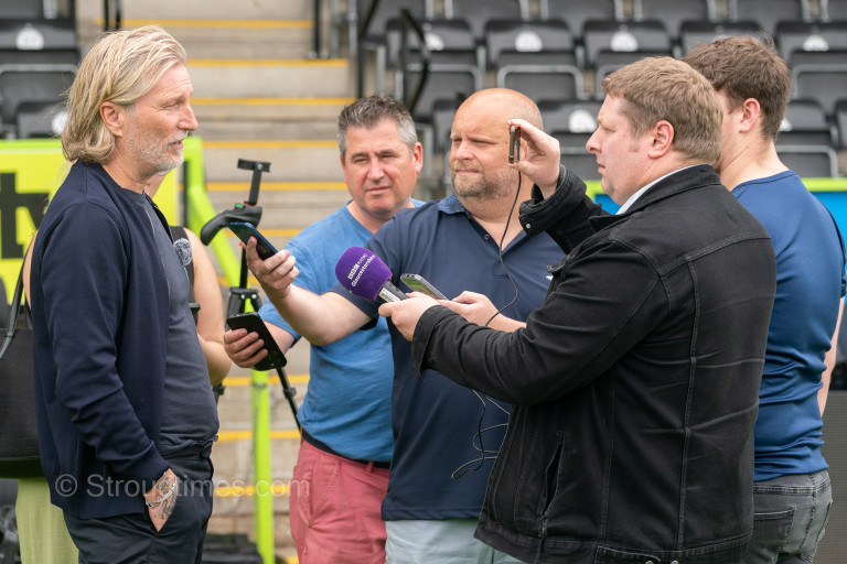 Robbie Savage delivers his post-match verdict after Forest Green’s 3-0 victory over Slimbridge