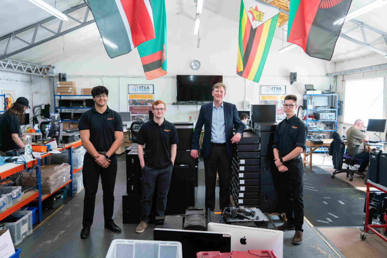 Renishaw and the ITSA Digital Trust partnership helps bridge the digital divide in African schools