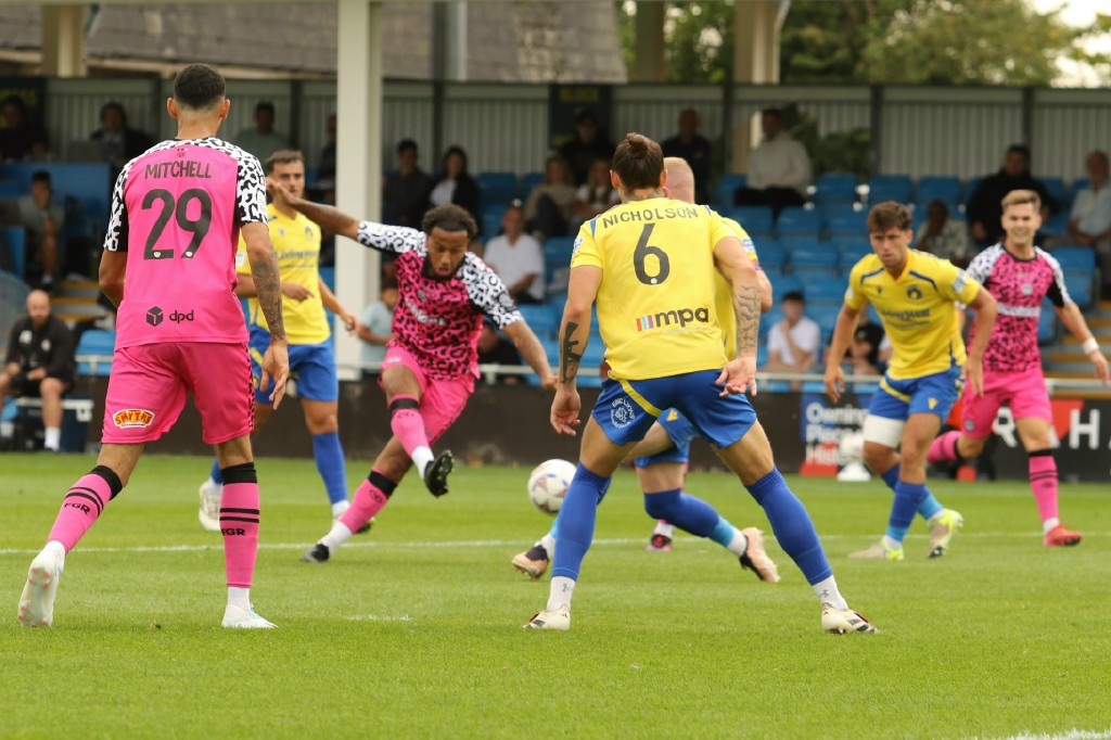 VJ8A1365 resized | Match gallery: relive Forest Green's opening day draw at Solihull