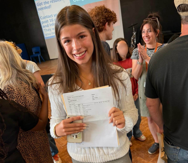 Students celebrate ‘exceptional’ GCSE results