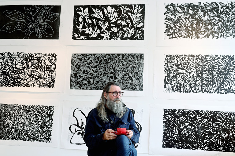 Pictures: searing heatwaves helped inspire print exhibition