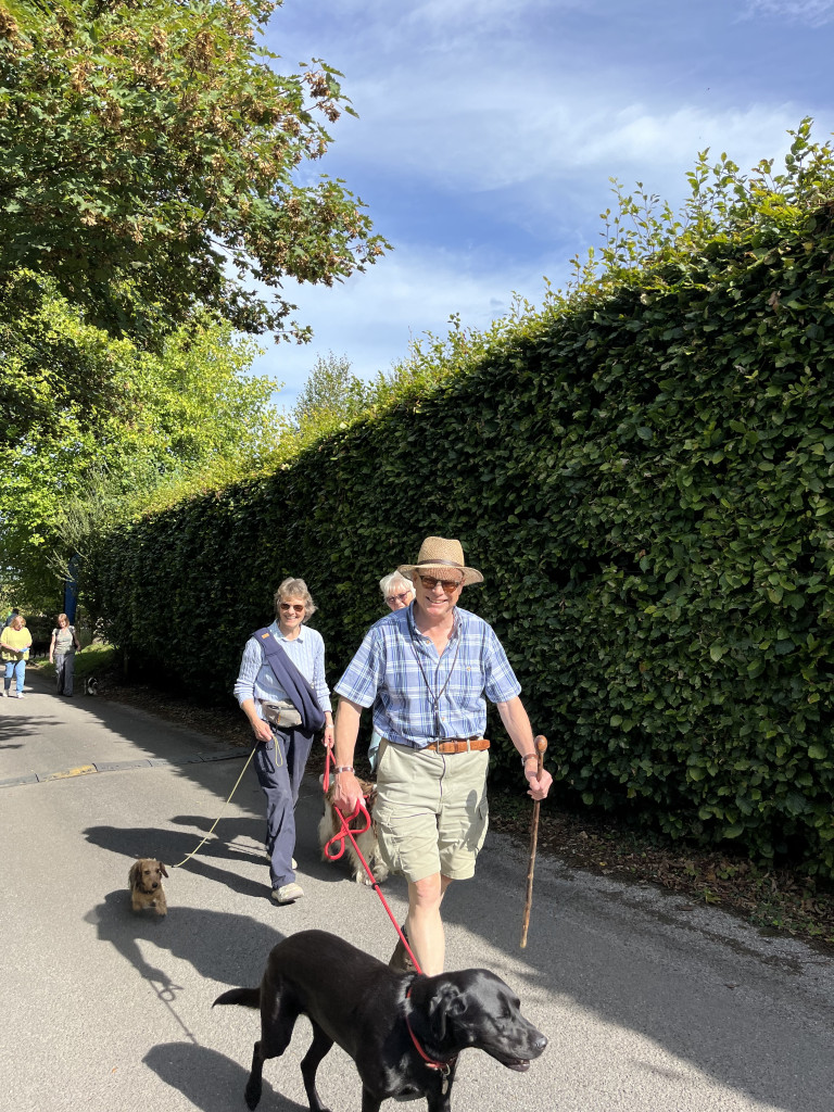 Walkers arriving to Walk Talk for Longfield | Hundreds join hospice's walk and talk event