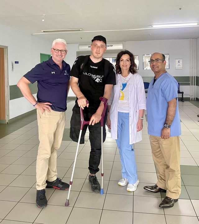 pv 9qC5A | Stroud company delivers life-changing pain relief to Ukrainian war amputees