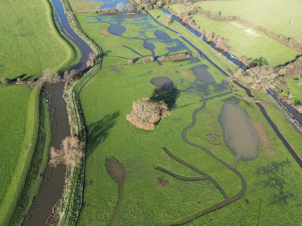 The historic Stroudwater Canal has been awarded £6.46m by The National Lottery Heritage Fund to restore vital sections of the waterway. Image of Fromebridge Wetlands. C David Edwards GWT Volunteer | National Lottery Heritage Fund £6.4m boost for canal's 'missing mile'