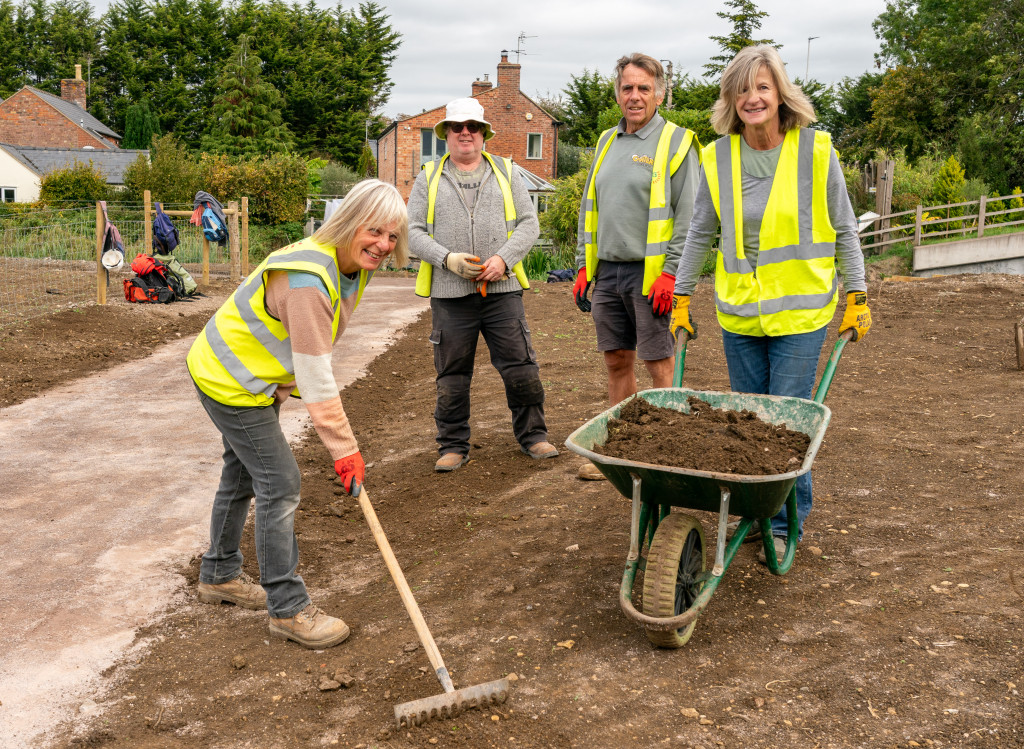 The historic Stroudwater Canal has been awarded £6.46m by The National Lottery Heritage Fund to restore vital sections of the waterway. Cotswold Canals Connected Volunteers working on the new towpath at Fromebridge. C Matthew Bigwood | National Lottery Heritage Fund £6.4m boost for canal's 'missing mile'