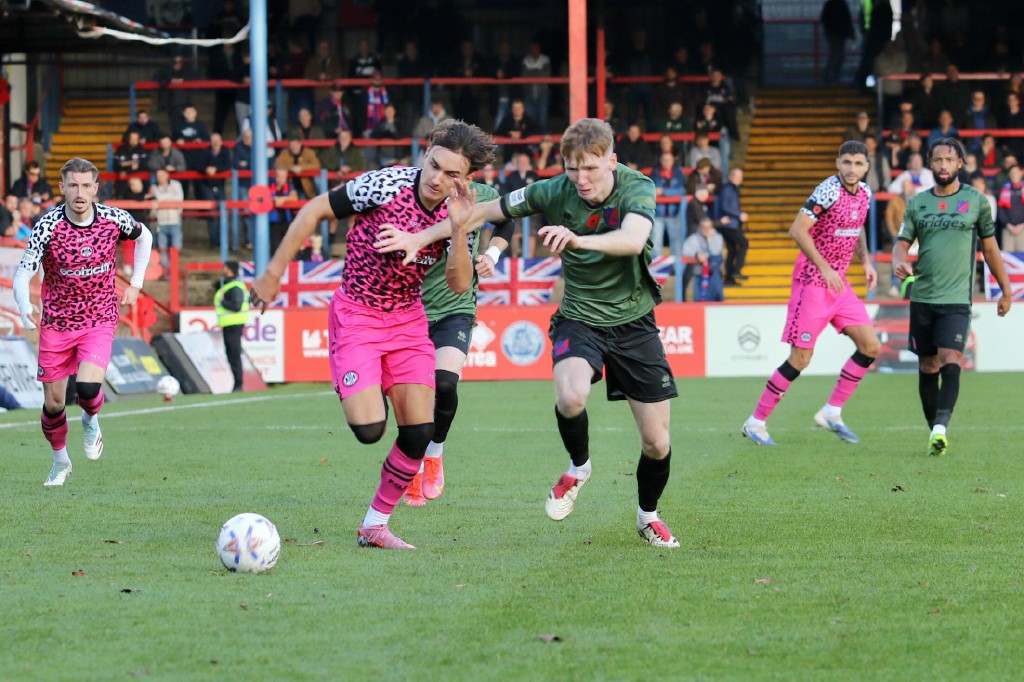 Not resting on his laurels, Forest Green boss Robbie Savage is still demanding more from his side after they secured a 3–2 victory at Aldershot Town. VJ8A4267 resized | Ebullient Savage demands more despite Forest Green’s 3–2 Aldershot win