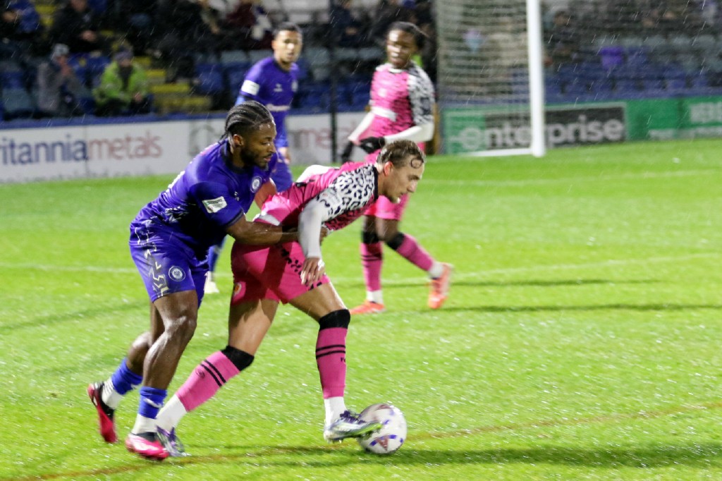 Forest Green boss Robbie Savage insists his young, developing side are in rude health, after his team pushed league leaders Rochdale to the wire. VJ8A7008 resized | Robbie Savage on why Forest Green are plotting the right course after narrow defeat at league leaders Rochdale