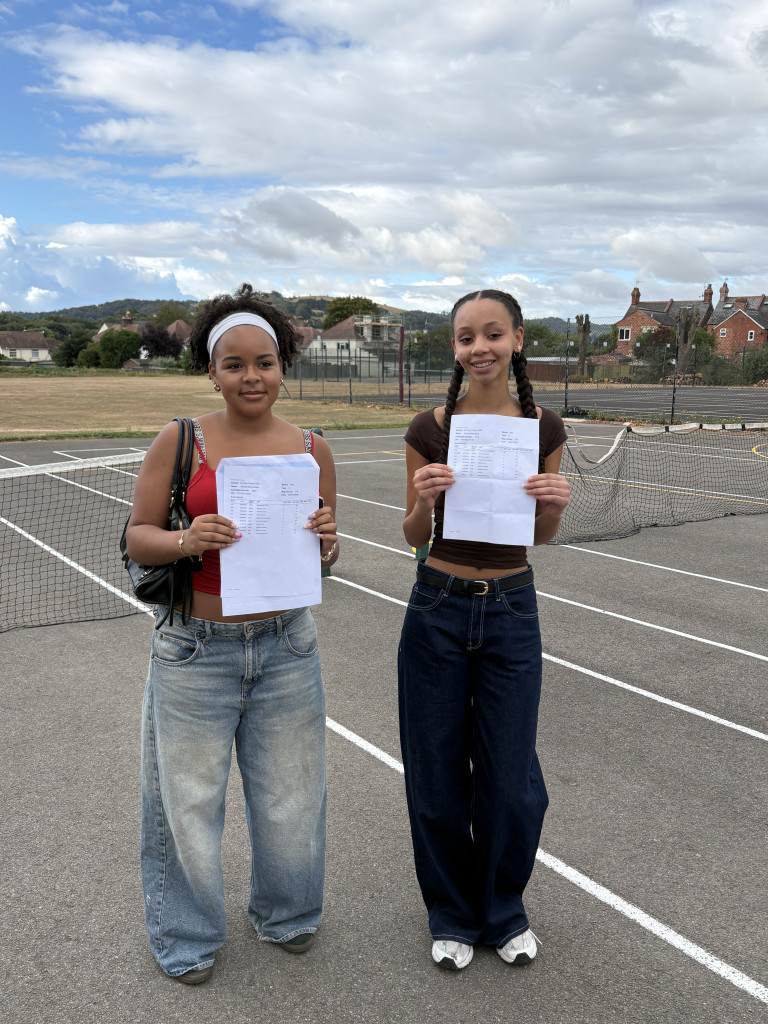 Students, staff and families at Stroud High School were celebrating this morning as Year 11 students collected an impressive set of GCSE results. This year, 22 per cent of all grades awarded were Grade 9, the highest grade available at GCSE. More than half of all grades (51 per cent) were awarded at Grades 9-8, while almost three-quarters (74 per cent) were awarded at Grades 9-7. IMG 9754 | Smiles, tears and top grades: Stroud High students celebrate GCSE success