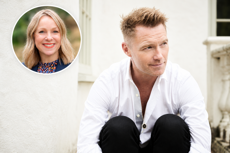 Faye meets Boyzone legend Ronan Keating ahead of Westonbirt show