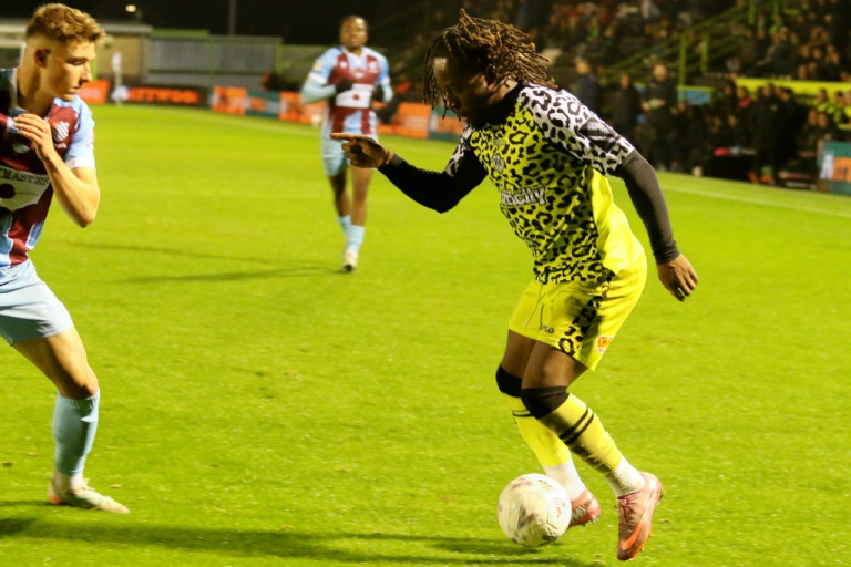 Gould delighted as Forest Green hit five past Chesham to set up Luton FA Cup trip